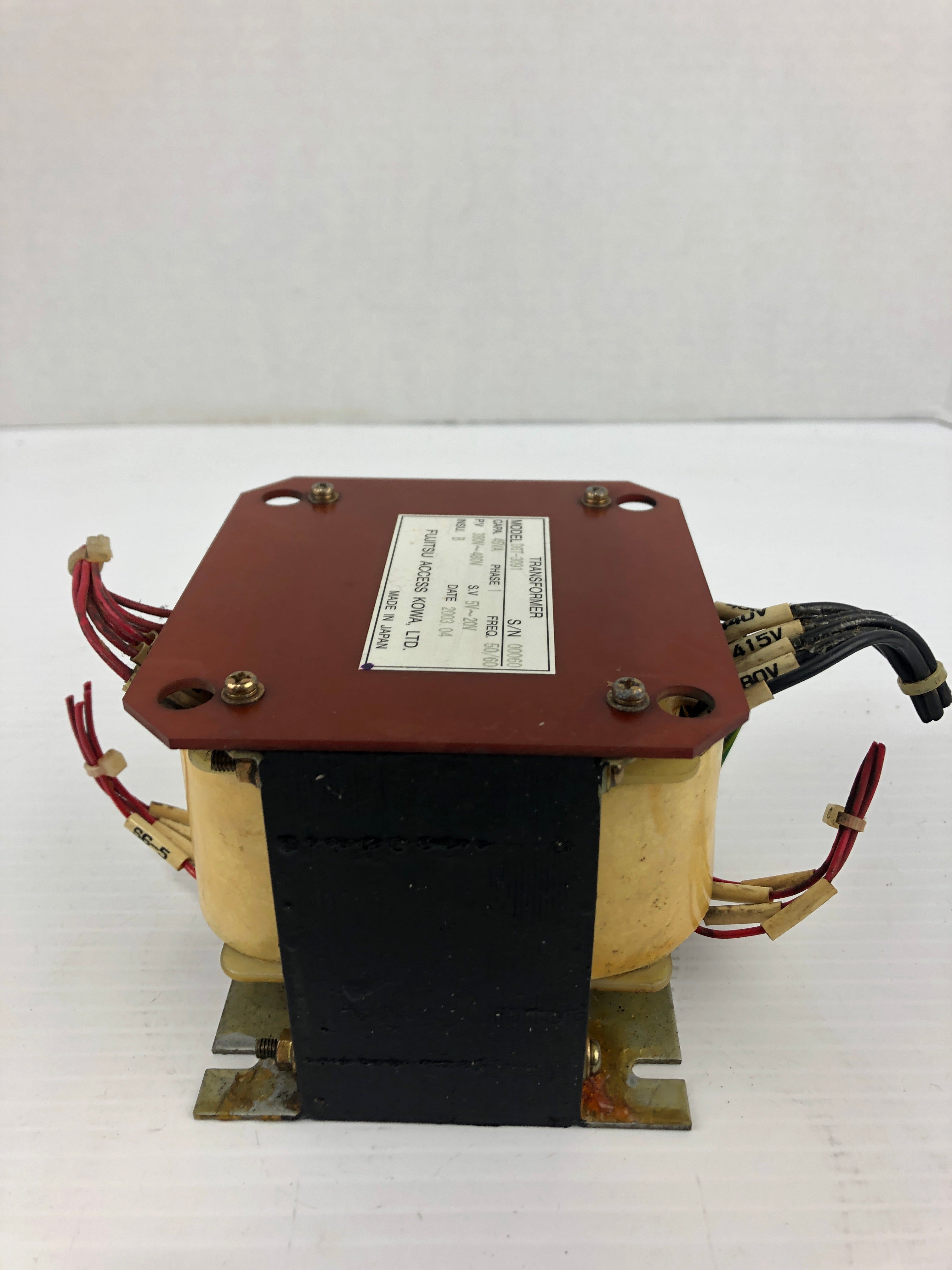 Fujitsu DGT-3091 Transformer 380V~480V / 5V~20V 45VA 50/60Hz 1PH