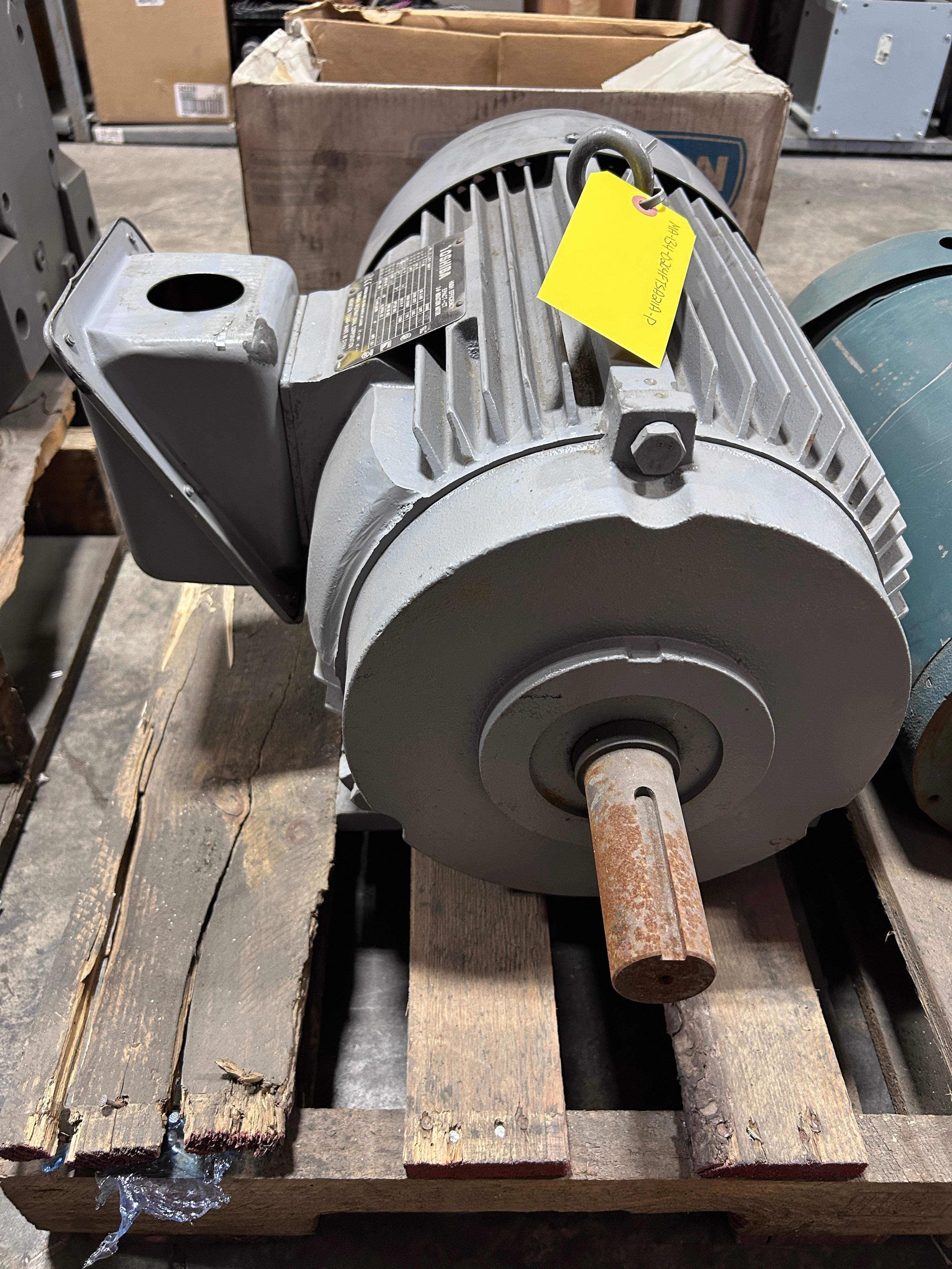 Toshiba 0204FTSA21A-P High Efficiency 3PH Induction Motor 20HP 1755RPM 256T