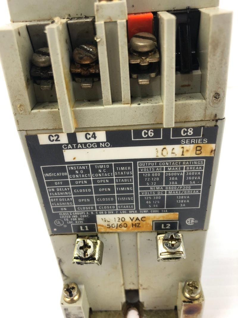 Allen-Bradley 10A1 Solid State Timer Relay Bul. 700 Type RT Ser. B 110-120VAC