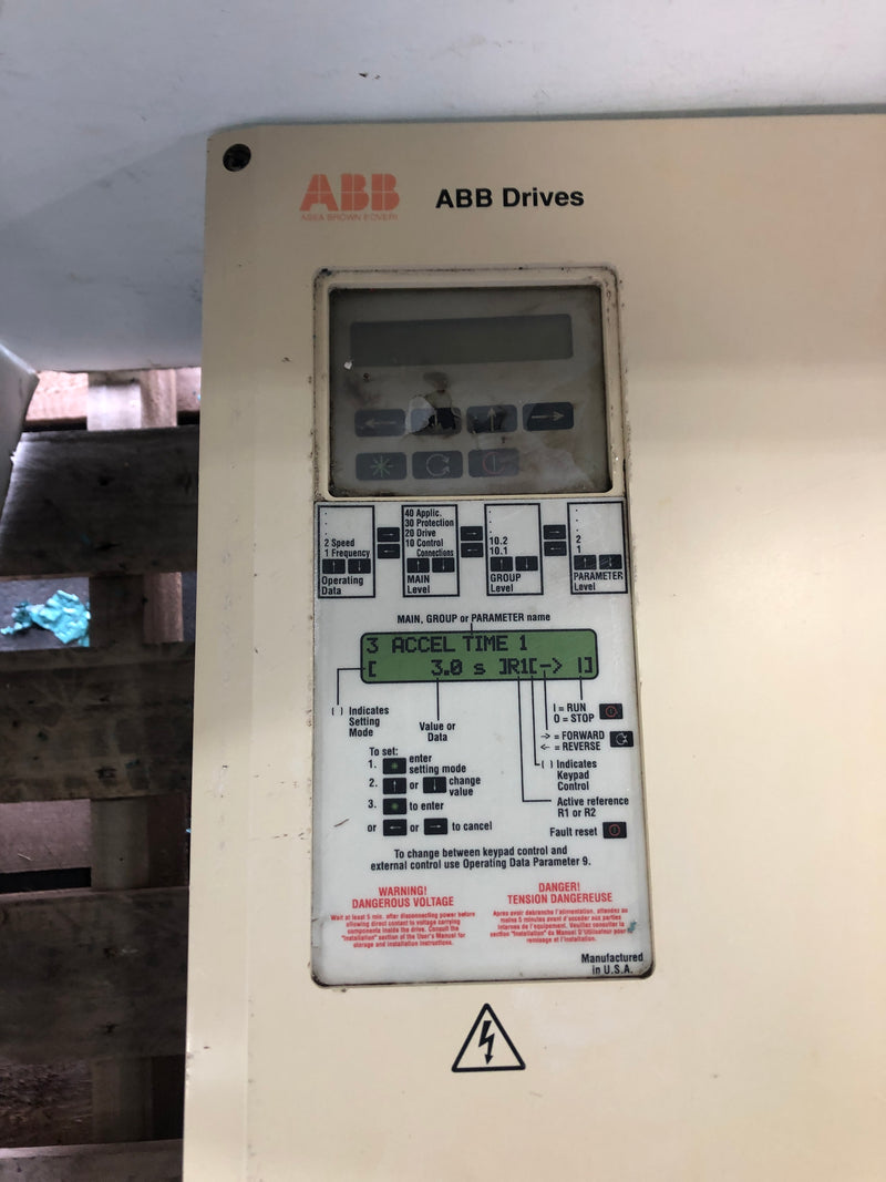 ABB ACS 500 Drive 21-1/4" x 13-1/2"