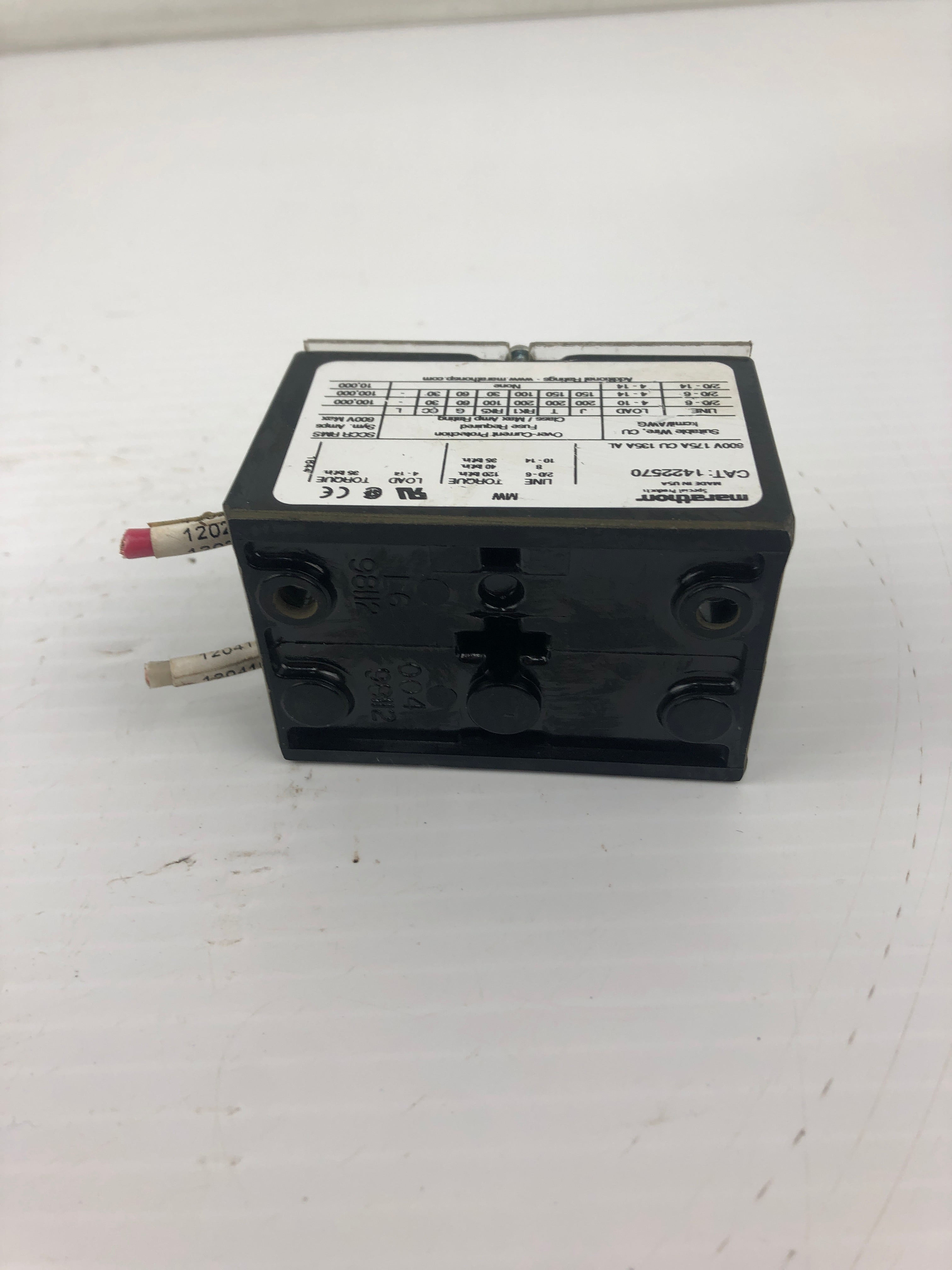 Marathon 1422570 Terminal Block