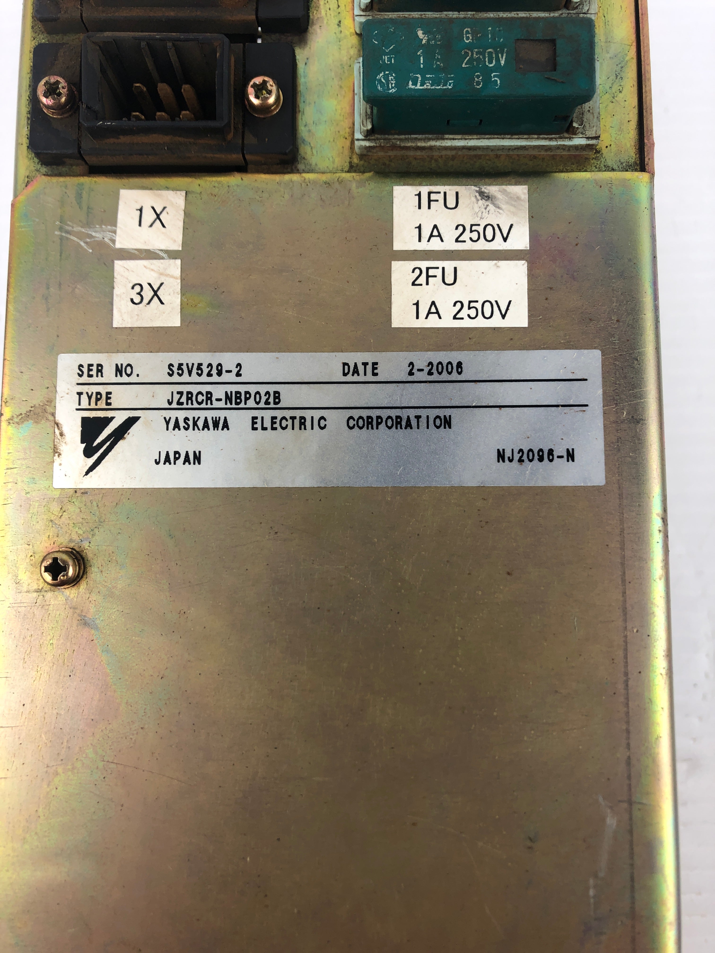 Yaskawa Electric JZRCR-NBP02B Controller