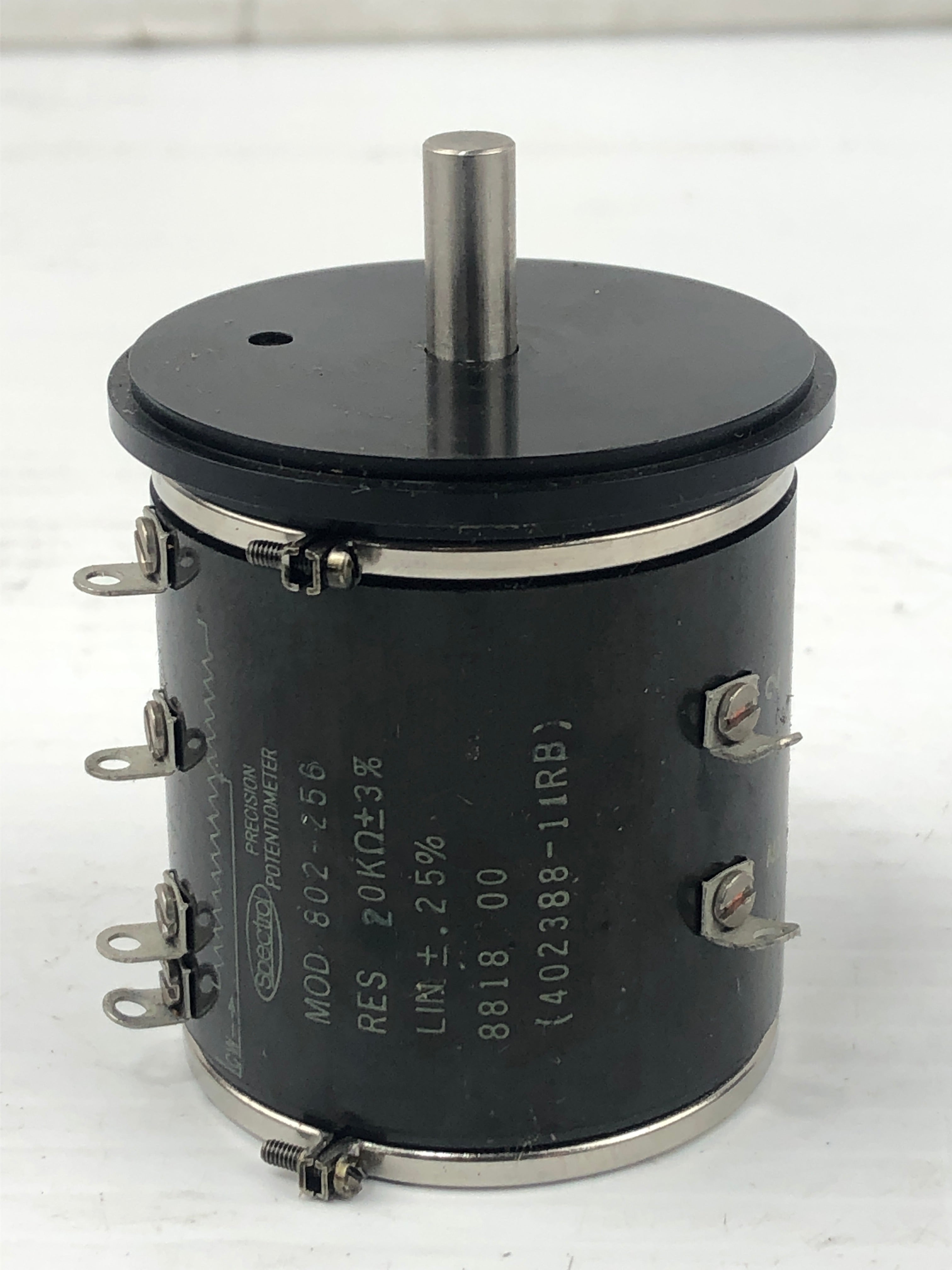 Spectrol 802-256 Precision Potentiometer 8818 00 (402388-11RB)
