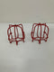 HHX SSU-3 458A Fire Sprinkler Brass with Red Wire Cage 165F/74C - Lot of 2