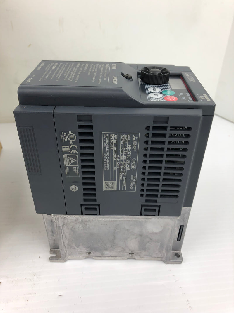 Mitsubishi FR-D740-080-W1 Inverter Variable Frequency Drive