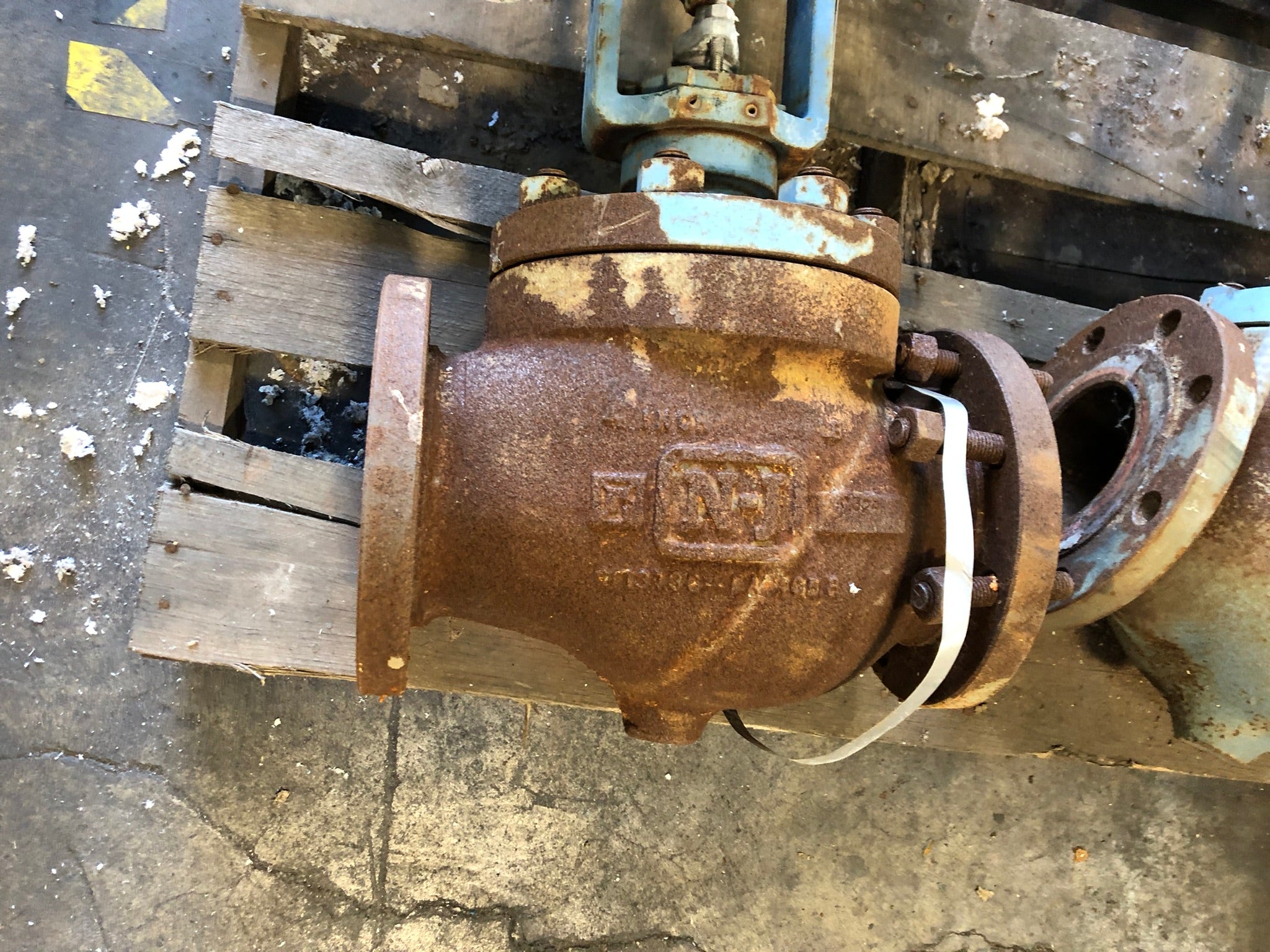 Neles Jamesbury C110N0C32CC8P #4 Butterfly Valve Pneumatic Actuator