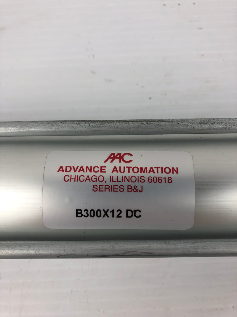 Advanced Automation B300X12DC Pneumatic Air Cylinder Series B & J