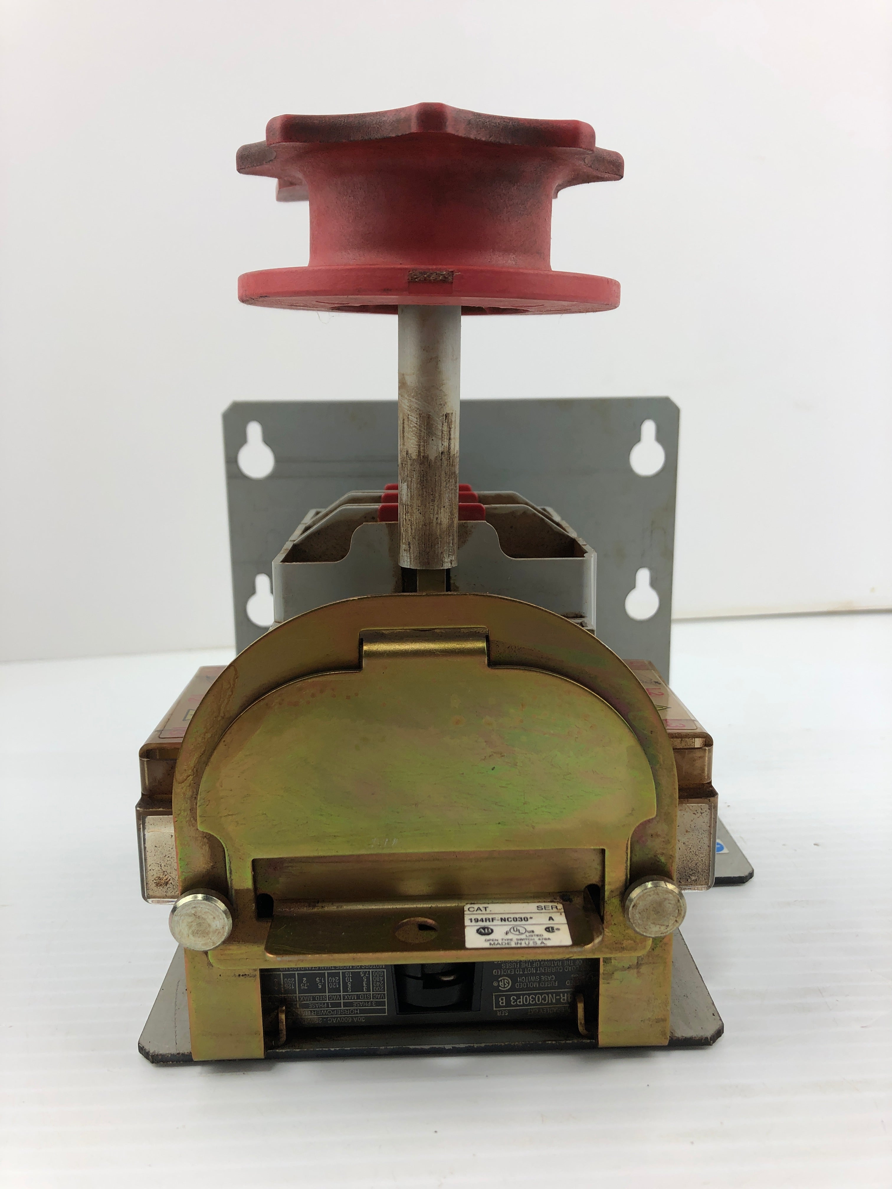 Allen-Bradley 194RF-NC030* Series A Fused Disconnect Switch Mounted - No Cover