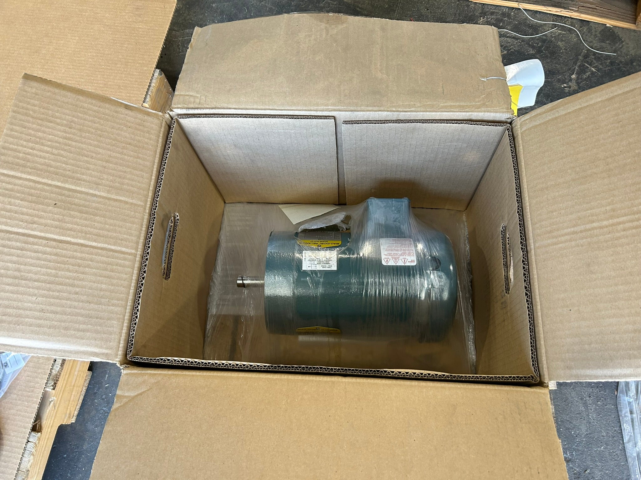 Baldor Reliance 610490-1DA Blower Motor 3HP 575V 3450RPM 3PH 145TCZ 610490001DA