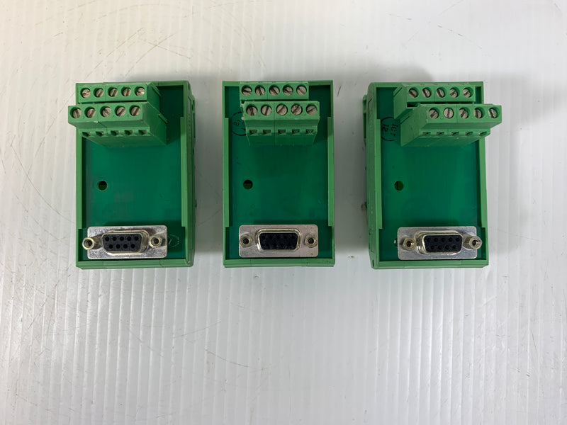 Phoenix UMK-SE Contact Terminal Block - Lot of 3