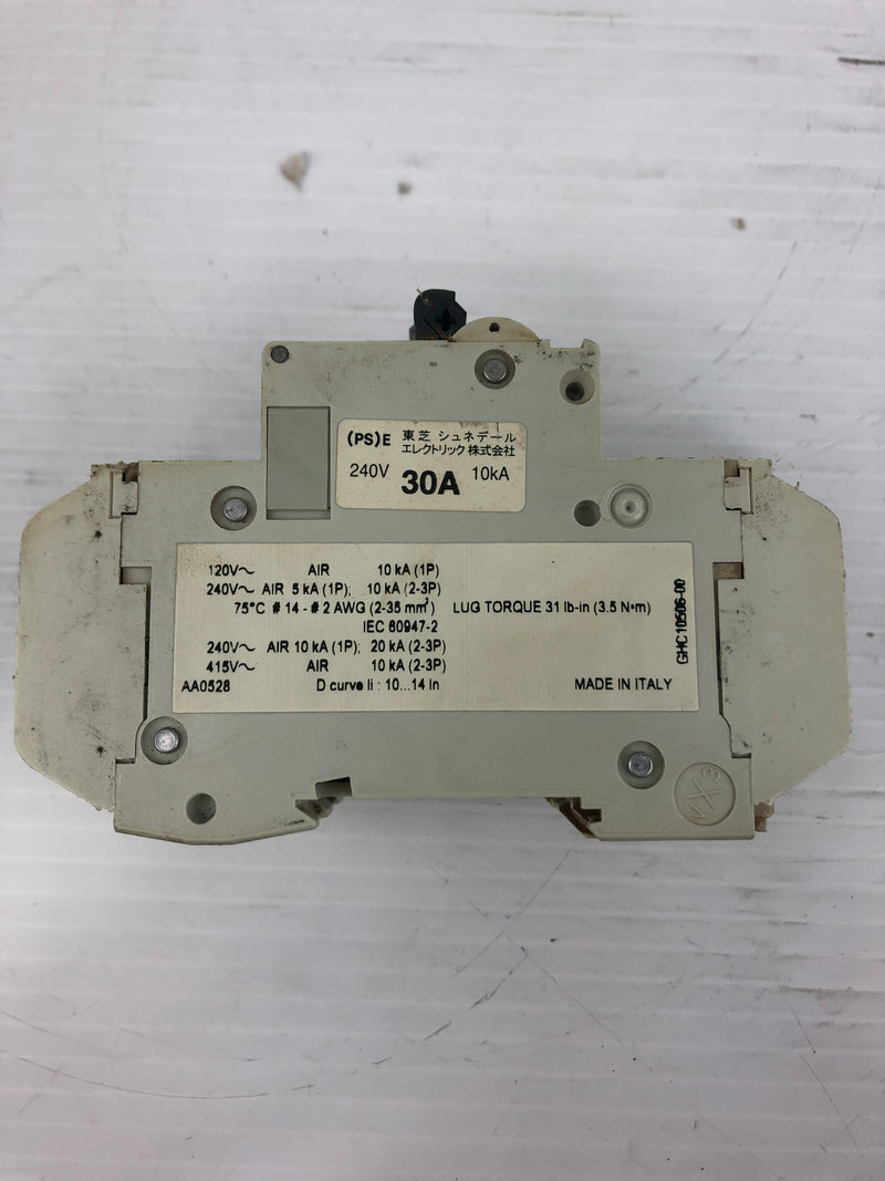 Merlin Gerin D30A Circuit Breaker 60198 30A