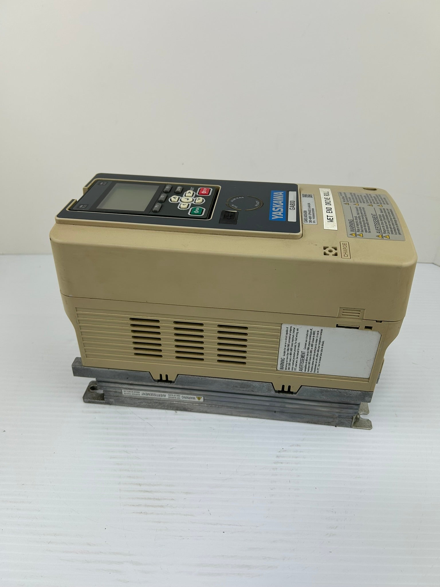 Yaskawa GA80U4005ABM AC Drive GA800 CIPR-GA80U4005ABMA-AAAAAA Rev B 3PH 380-480V