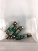 Bussman FNM-6-1/4 Time Delay Fuse 250VAC - Lot of 4