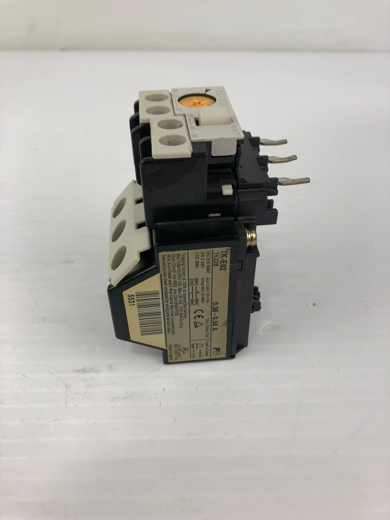 Fuji Electric TK-E02 Thermal Overload Relay