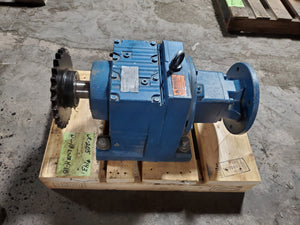 SEW Eurodrive R87AM213/215 Helical Gear Reducer Gearbox 27.84:1 63 RPM R87