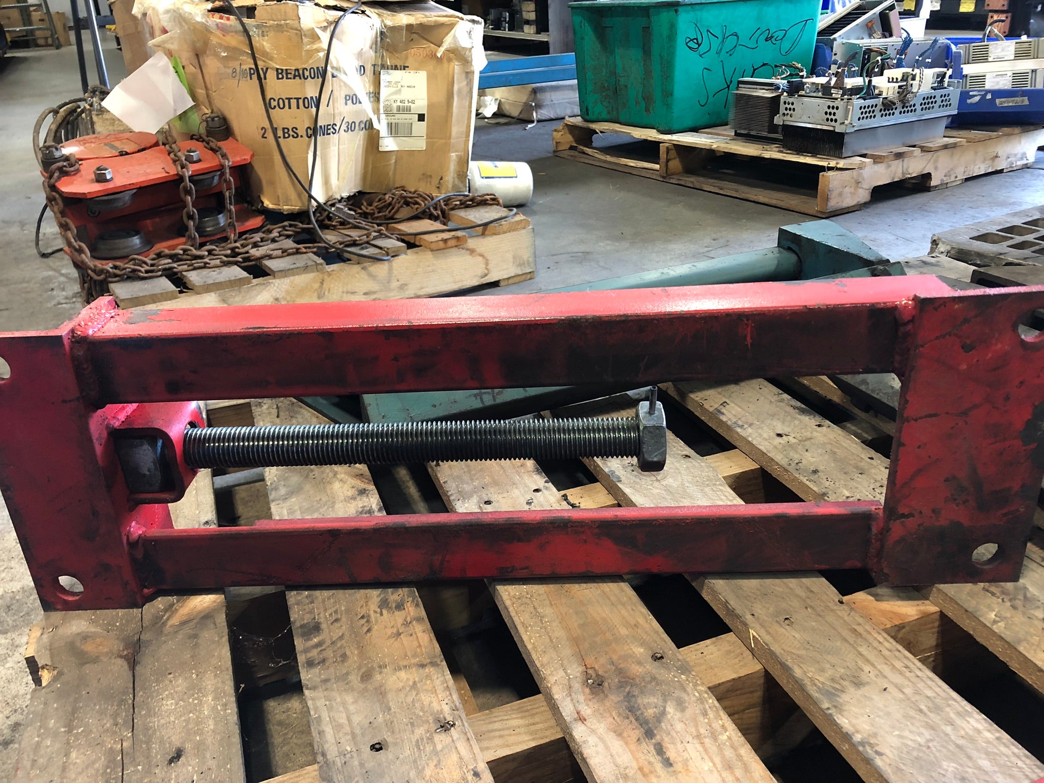 Steel Bearing Take-Up Frame 8-1/2'' x 28-1/2''