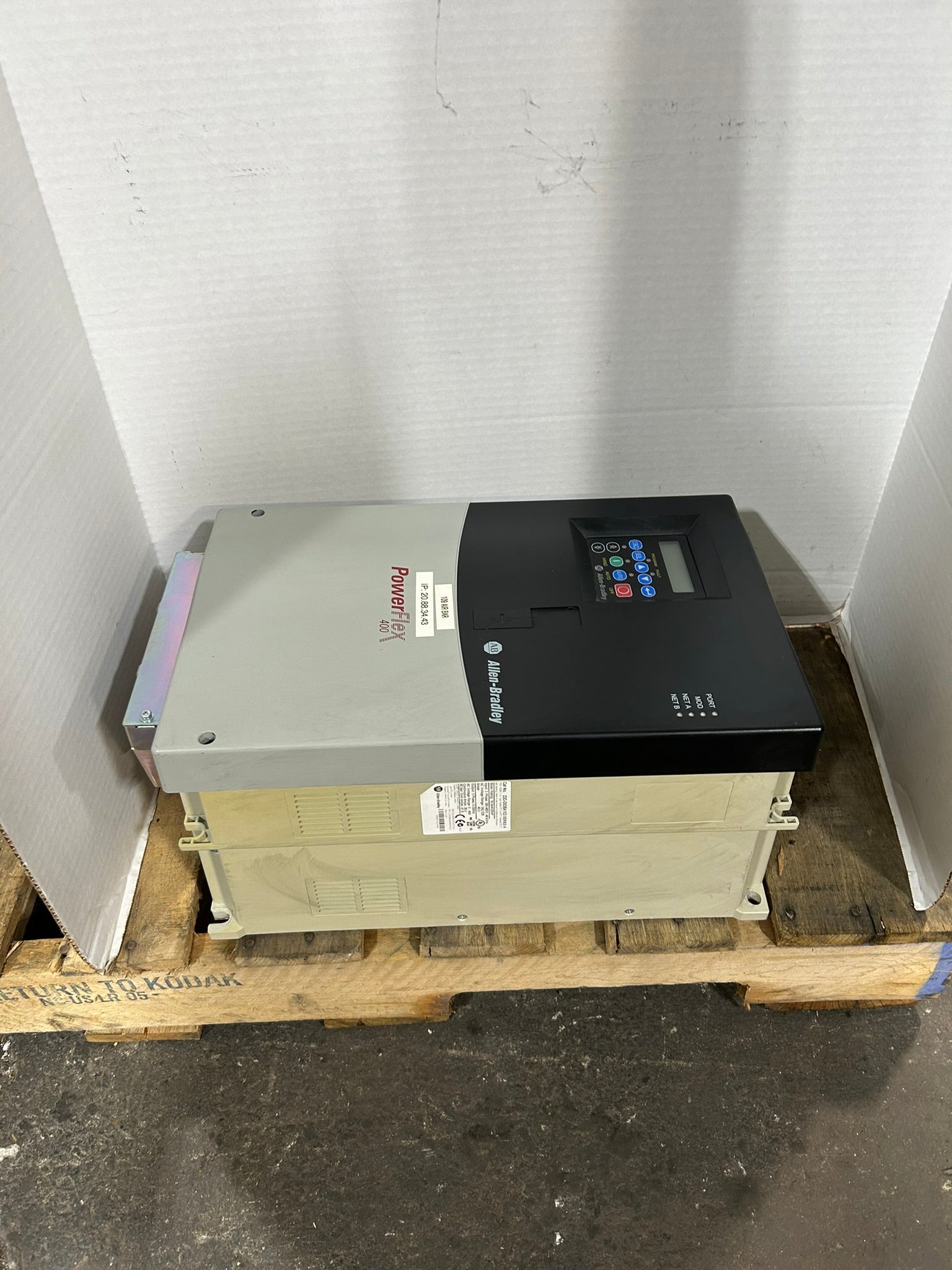 Allen Bradley 22C-D038A103 PowerFlex 400 AC Drive Series A