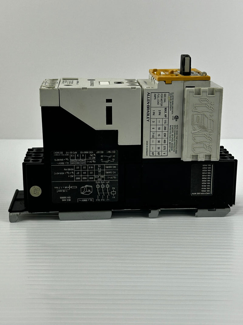 Allen Bradley 190-CPS40* Coordinated Protected Starter 190-A40* 190-P400 Ser. A