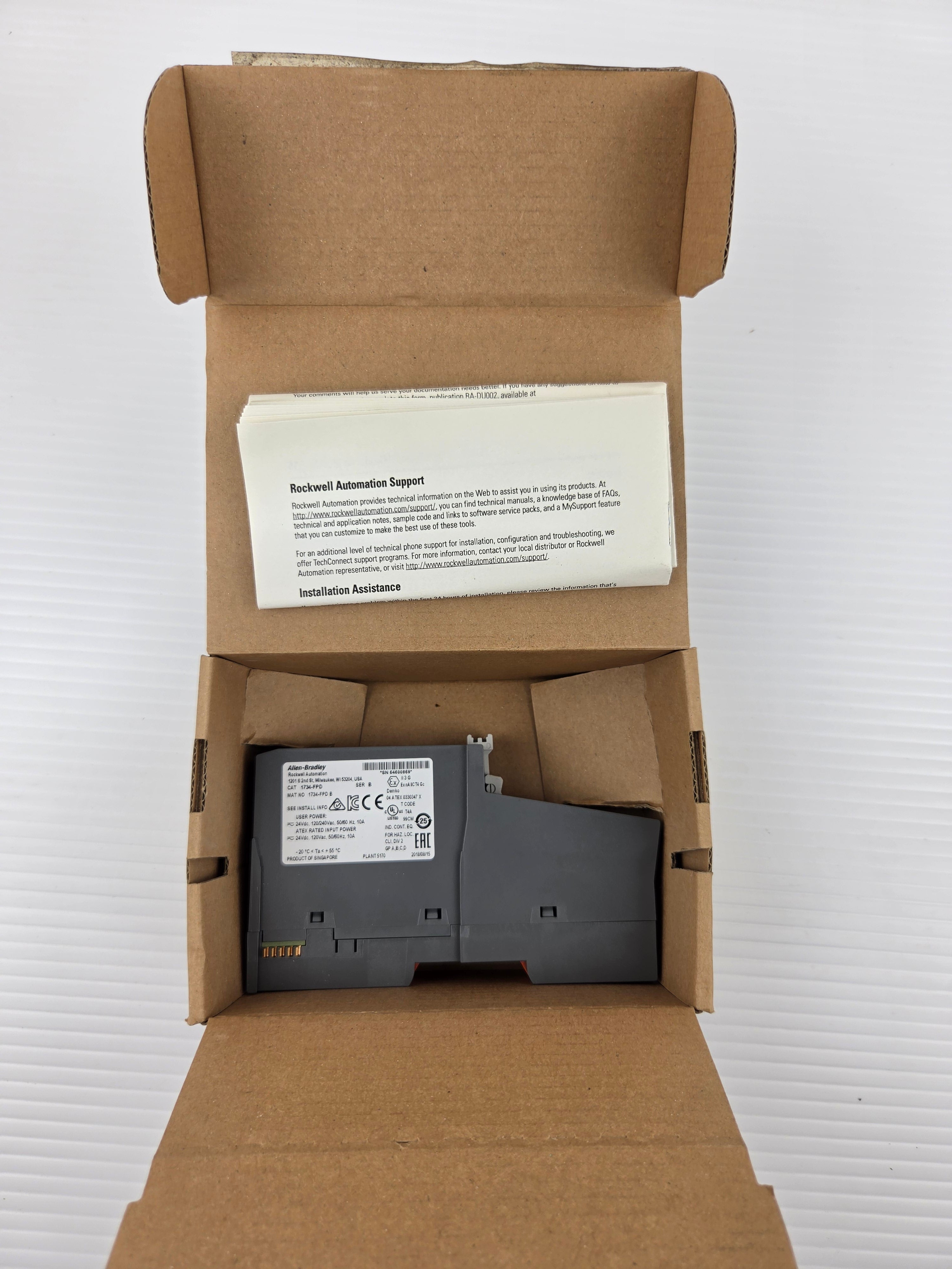 Allen Bradley 1734-FPD Point I/O Field Distributor Module Series B 1734-RTB /A