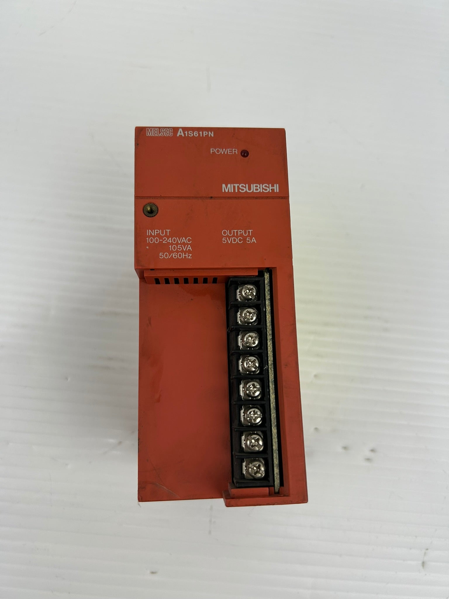 Mitsubishi A1S61PN Melsec Power Supply Unit PLC Module 5VDC 5A - No Cover