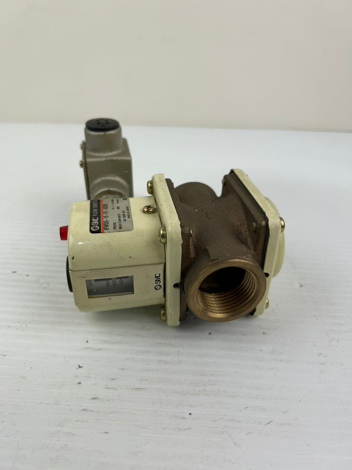 SMC IFW550-10-01-X209 Industrial Flow Switch 80 L/min 5A 125V AC