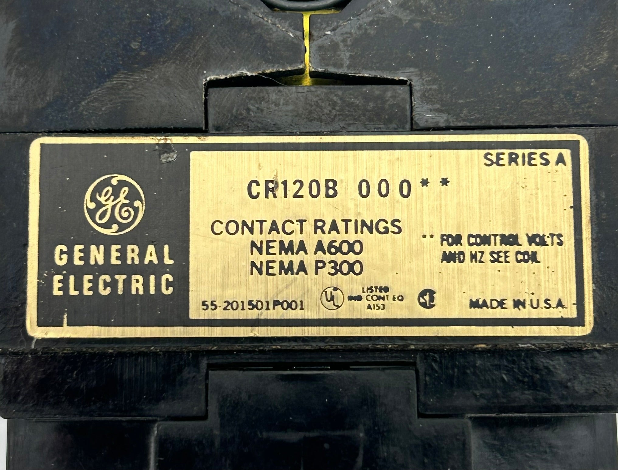 General Electric CR120B 000** Industrial Relay Series A 600V