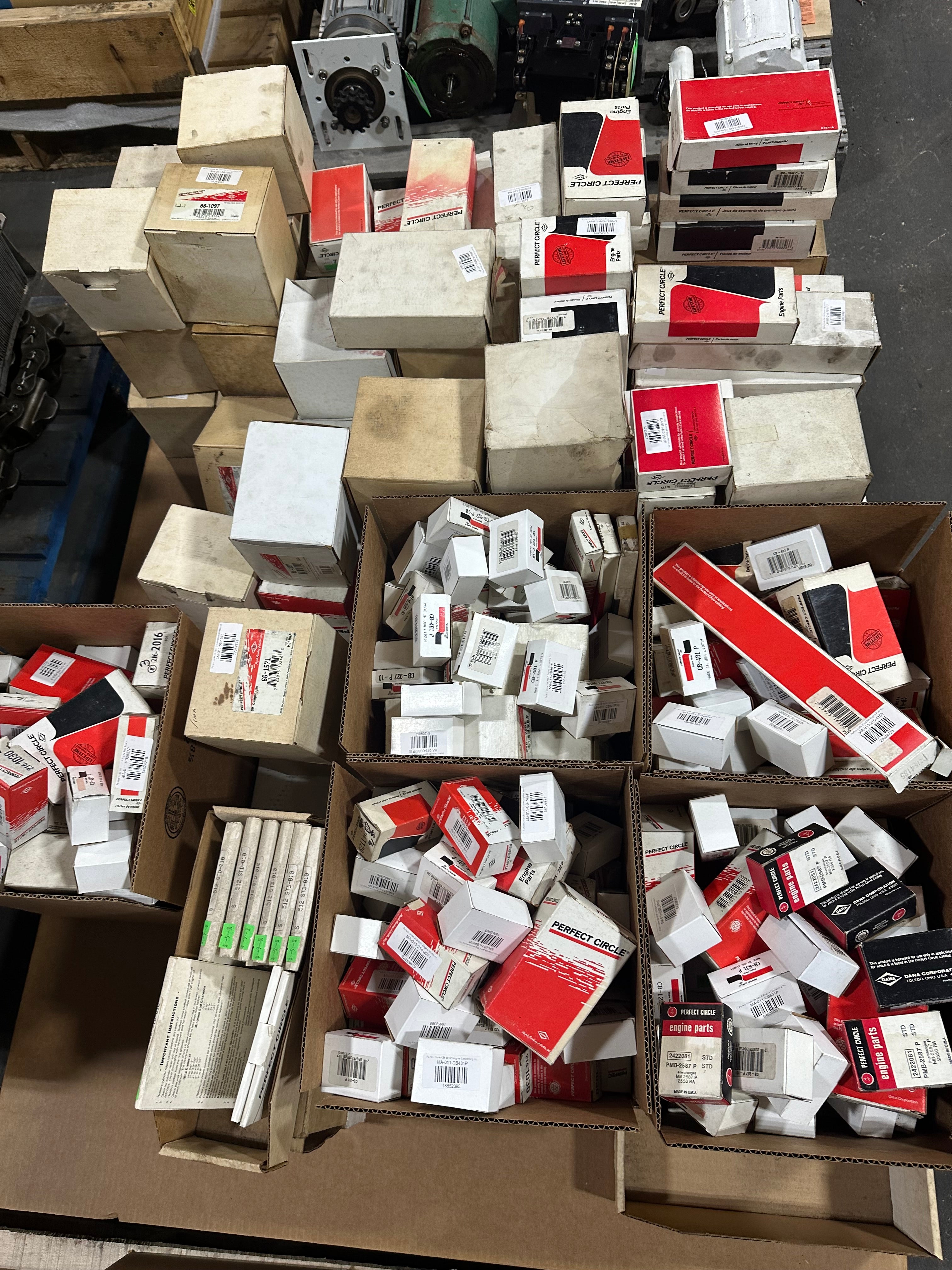 Huge Lot of Perfect Circle Auto Parts Over 400 Parts Various Parts
