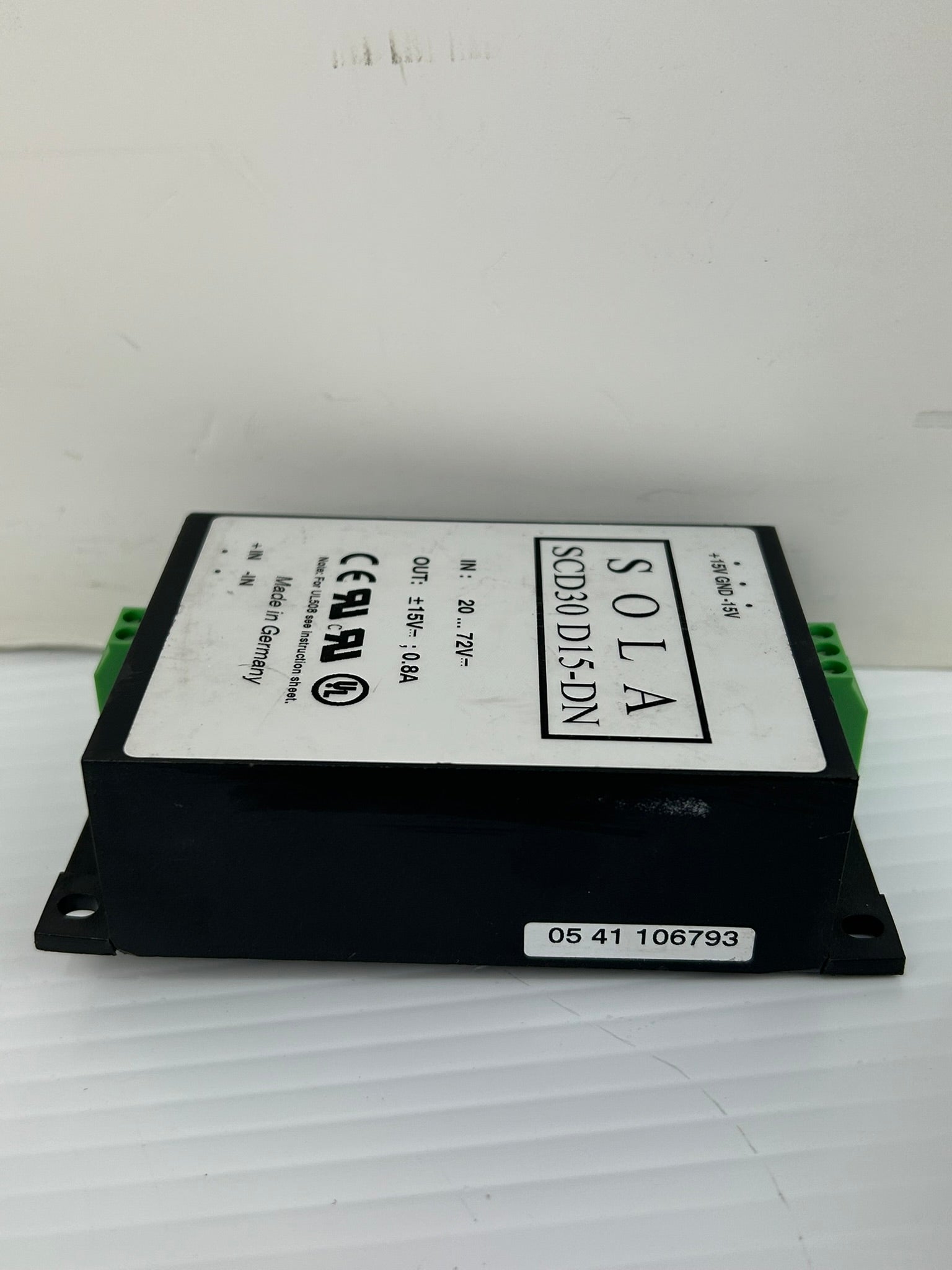Sola SCD30 D15-DN Power Supply 20...72V