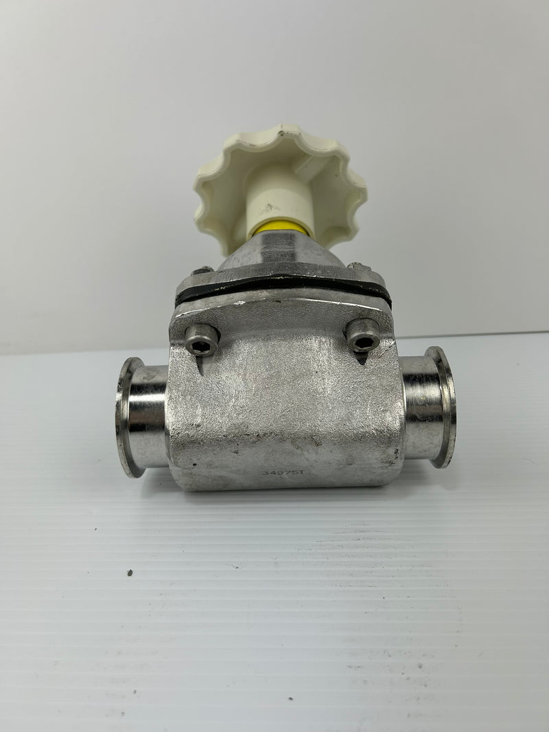 Saunders 349751 Shut Off Valve White