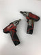 Milwaukee 2401-20 Screw Driver 12V - Lot of 2