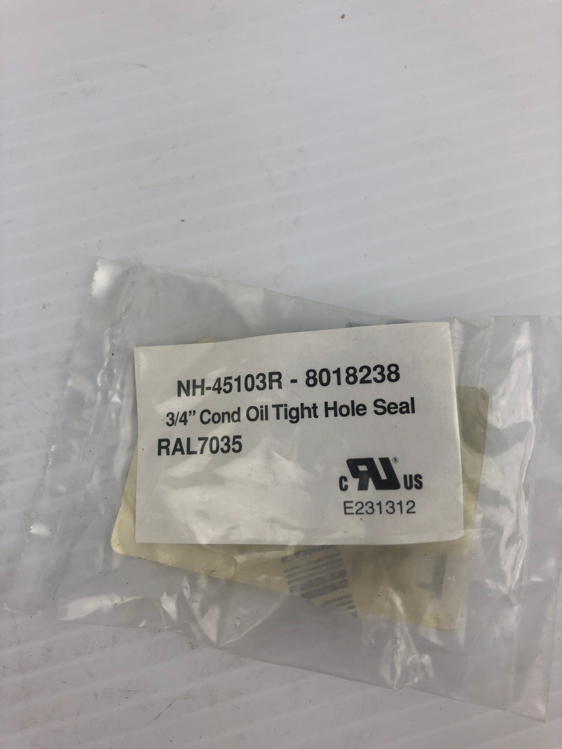 NH-45103R-8018238 Oil Tight Conduit Hole Sealer 6UUK1 - Lot of 2