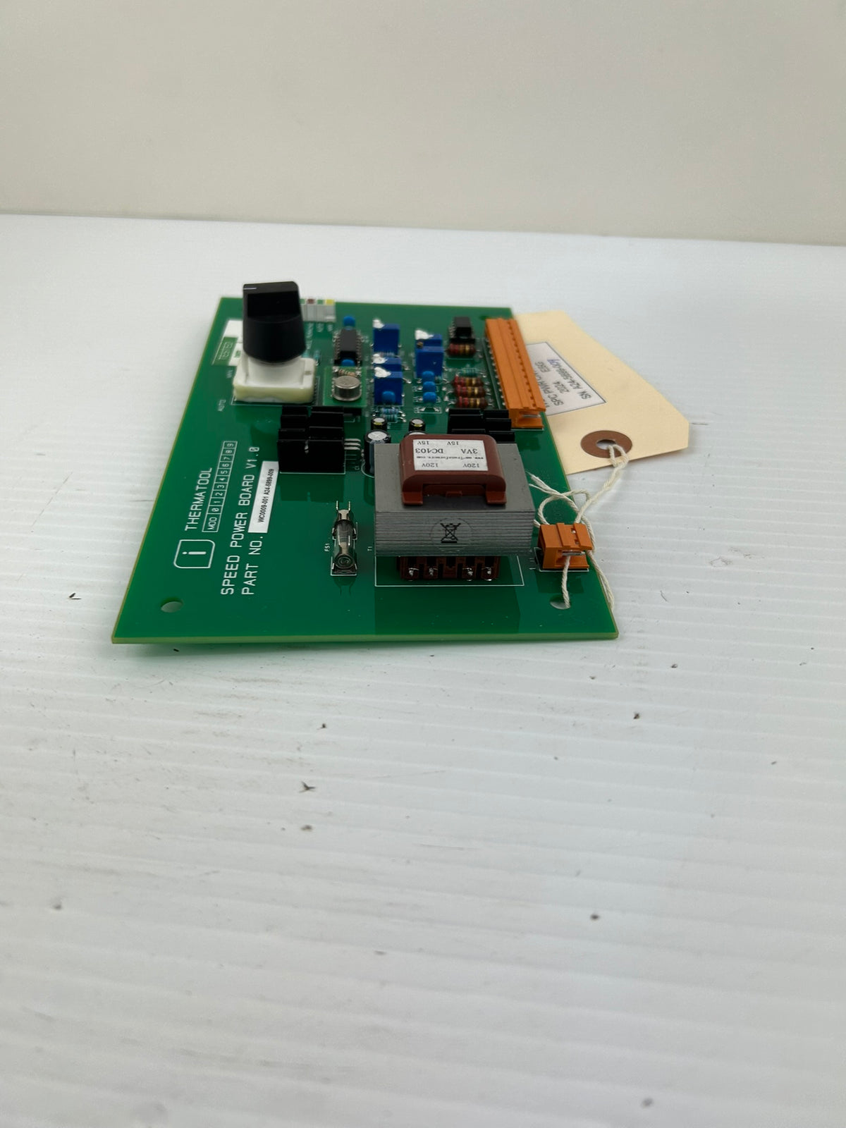 Thermatool WC0009-001 Speed Power Control Board V1.0 A24-5899-009