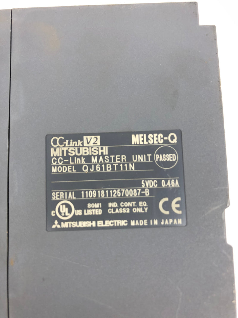 Mitsubishi Melsec-Q CC-Link QJ61BT11N Master Unit with Terminal Block