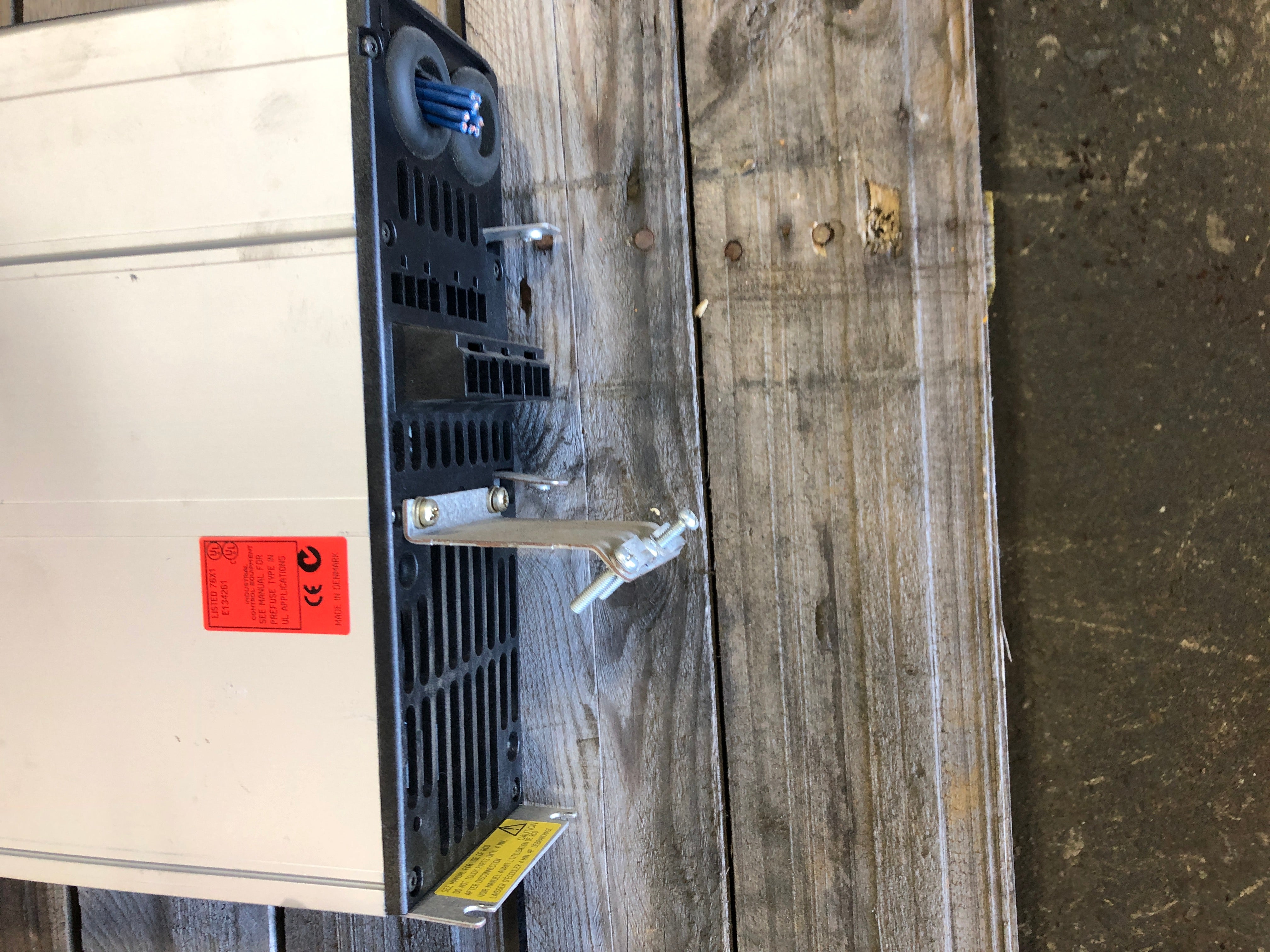 Danfoss VLT-5000 Speed Drive 175Z0053 - Parts Only