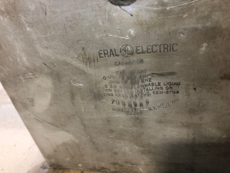 General Electric P098423 High Voltage Capacitor