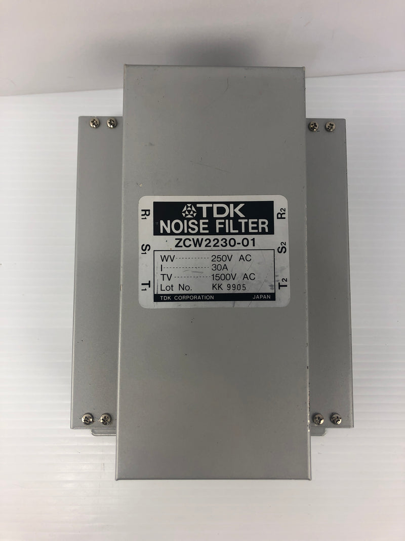 TDK ZCW2230-01 Noise Filter 250-1500VAC 30A