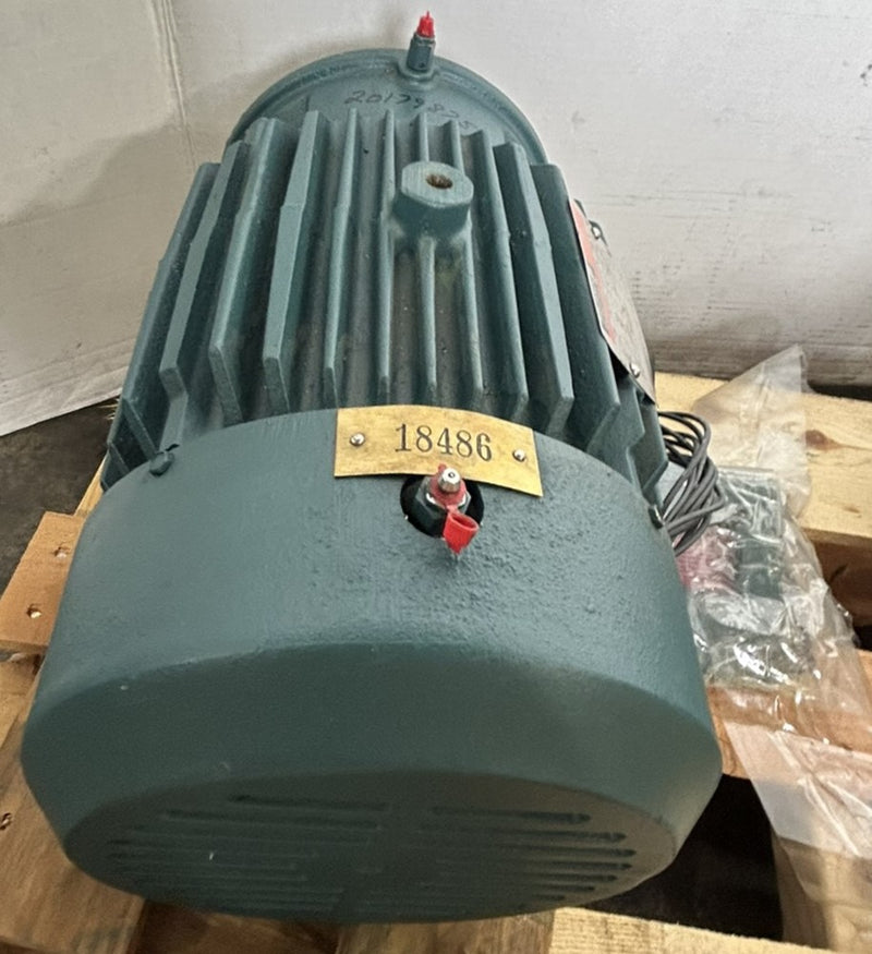 Reliance Electric P18C4162B Duty Master Motor 5 HP 1750 RPM 3 PH