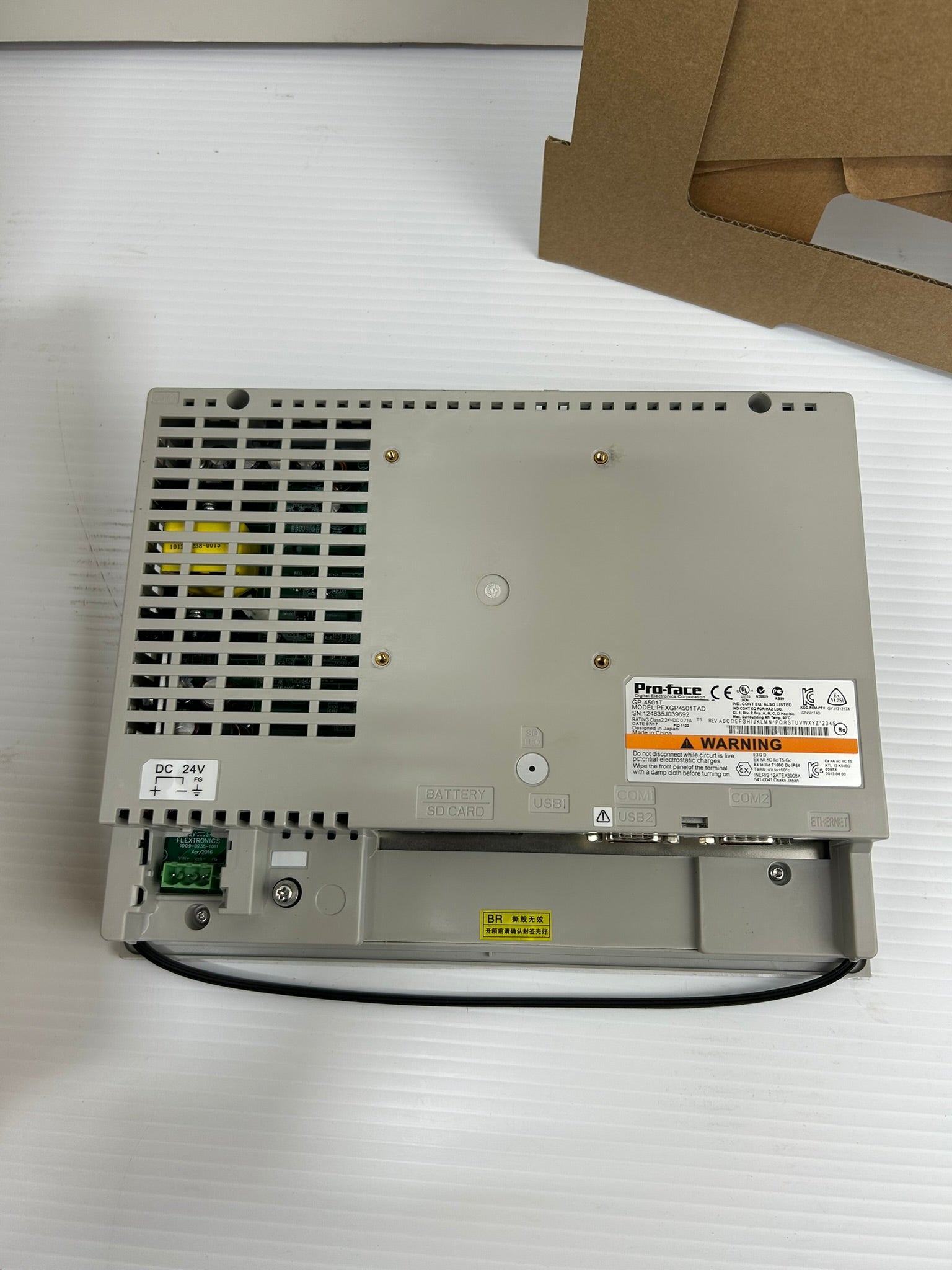 Pro-face GP-4501T PFXGP4501TAD 10.4" Touchscreen HMI Operator Interface 24VDC