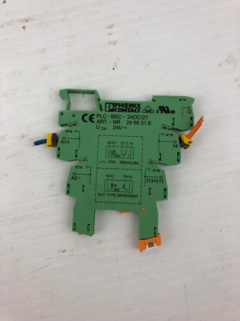 Phoenix Contact PLC-BSC-24DC/21 Relay Base