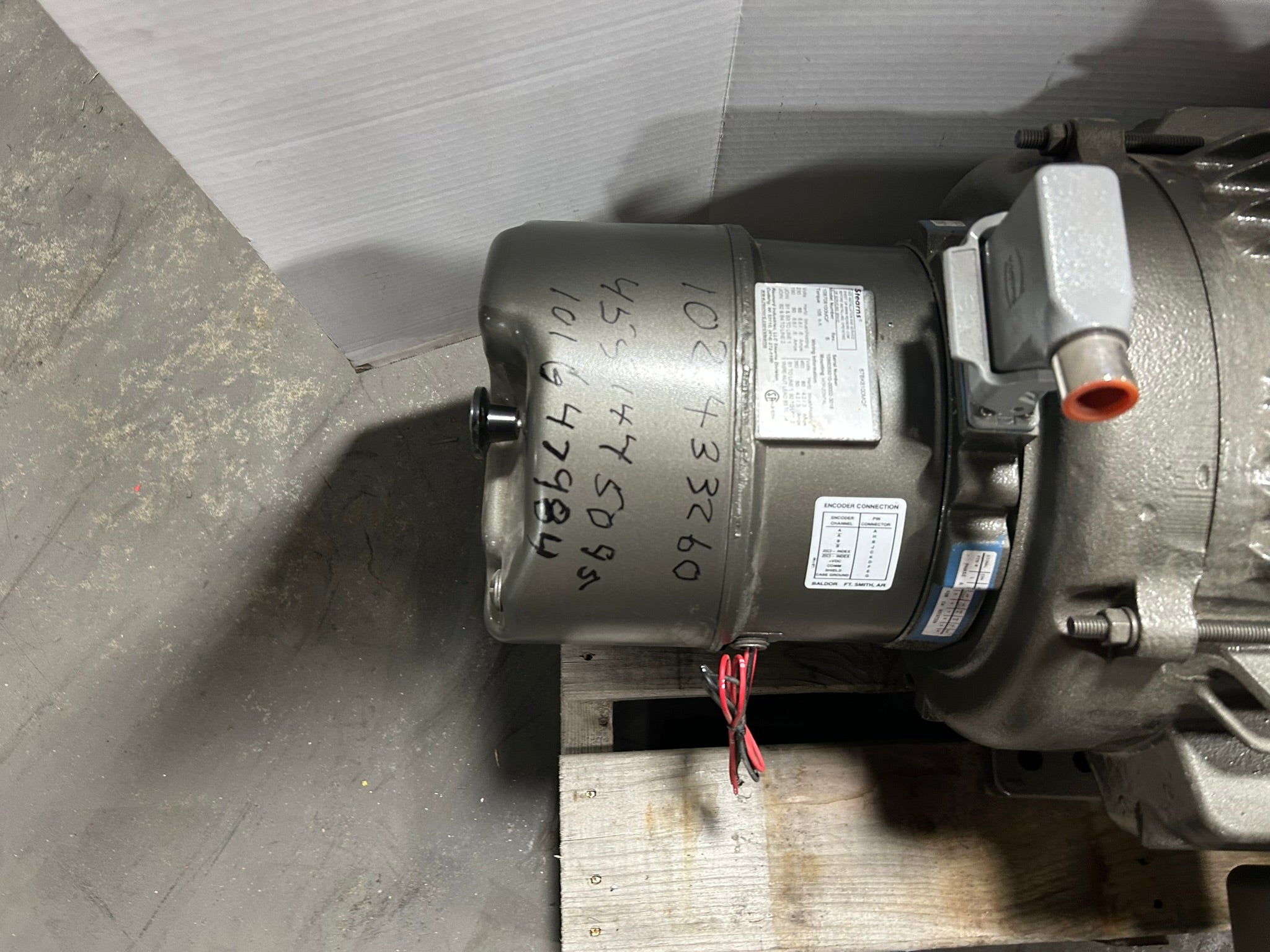 Baldor 10K371Z438Z1 Electric AC Motor 25 HP 3 PH 1775 RPM 460V 60 Hz