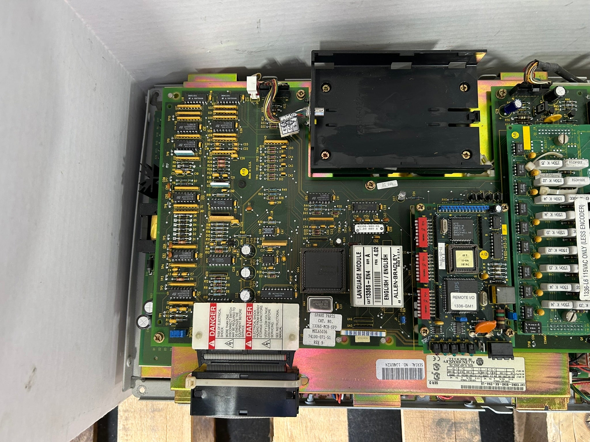 Allen Bradley Variable Frequency Drive 1336S-B040-AX-EN4-L6 /D - No Keypad
