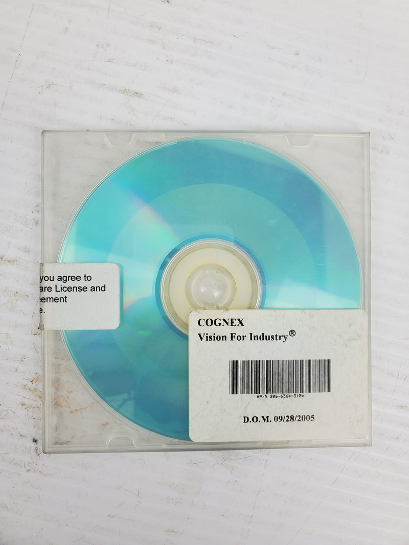 In-Sight 206-6364-310 Cognex Vision for Industry DVD-ROM