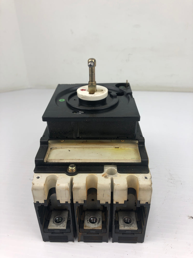 Mitsubishi NF-SFW Circuit Breaker With V2GSWUF On/Off Switch - Missing Handle