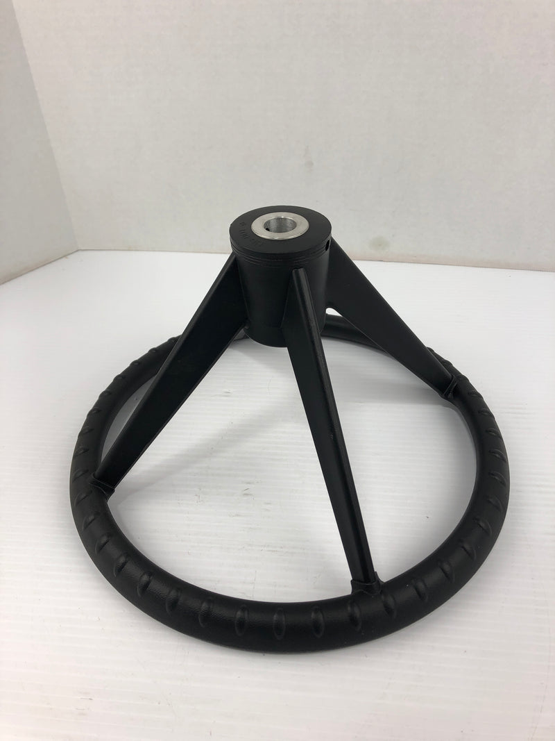 HD-001 Plastic Lawn Mower Steering Wheel 12-1/2" Diameter