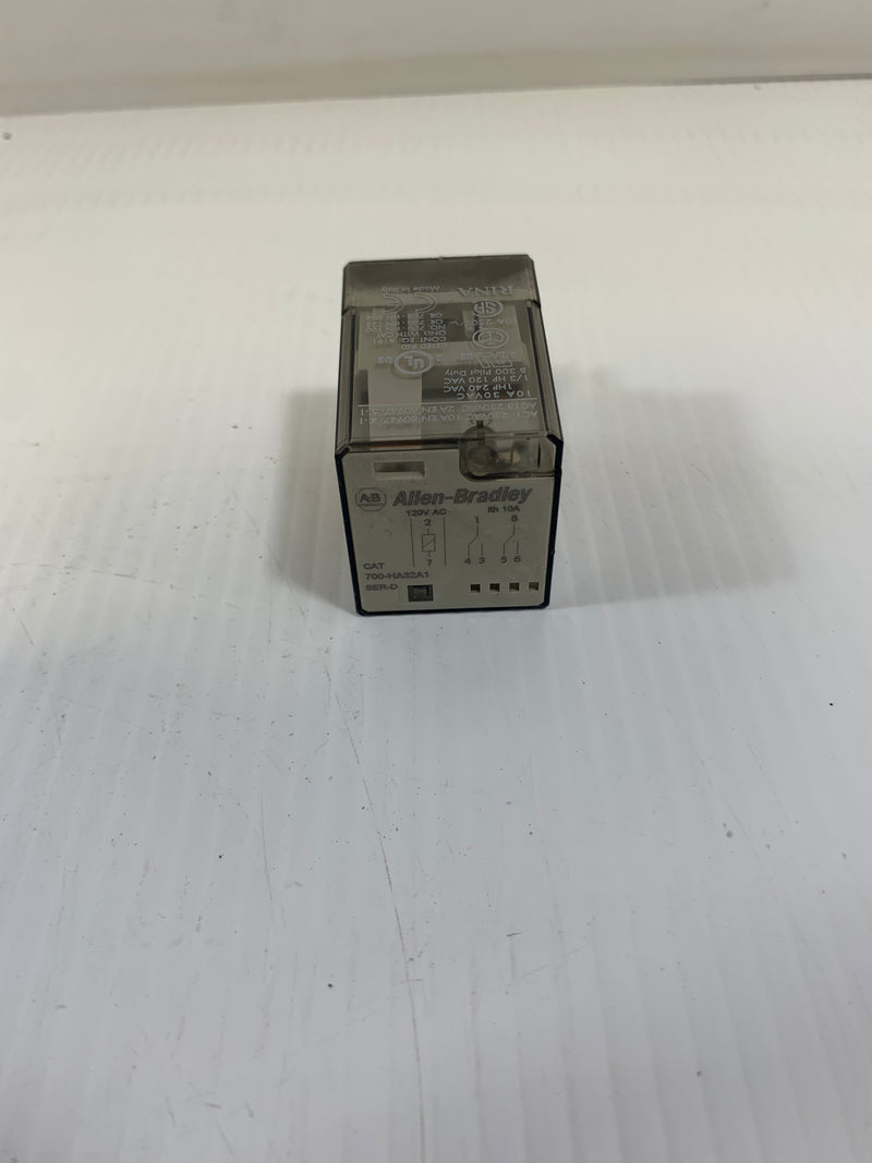 Allen-Bradley 700-HA32A1 Relay Series C 120 VAC