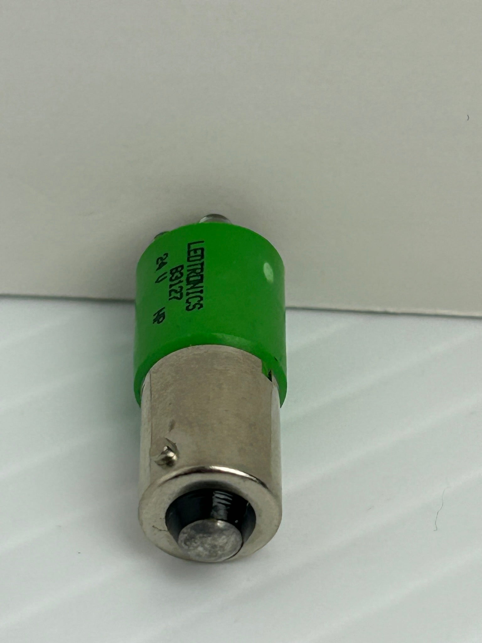 Ledtronics B3127 Mini Green LED Lamp Light Bulb 24V - Lot of 19