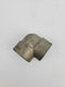 1/2 A182F316 Elbow Fitting 39mm Outer Diameter 18mm Inner Diameter