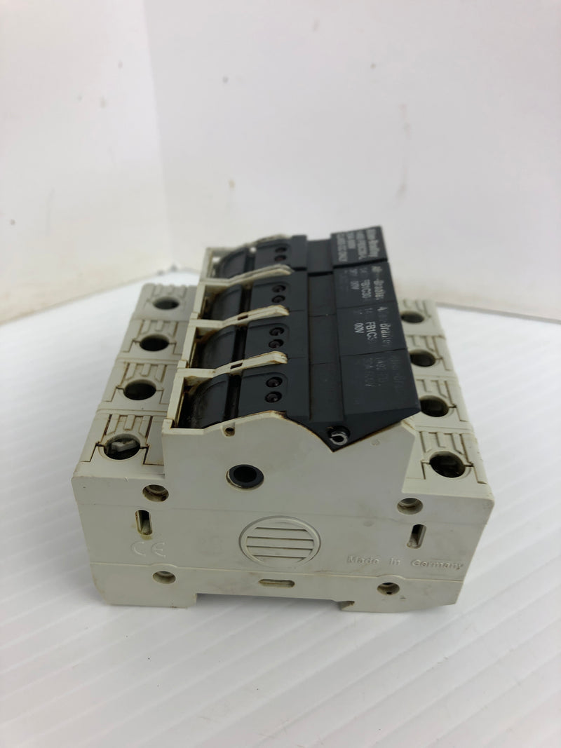 Allen-Bradley 1492-FB3C30-L Fuse Holder Ser. B 600V 30A 4P