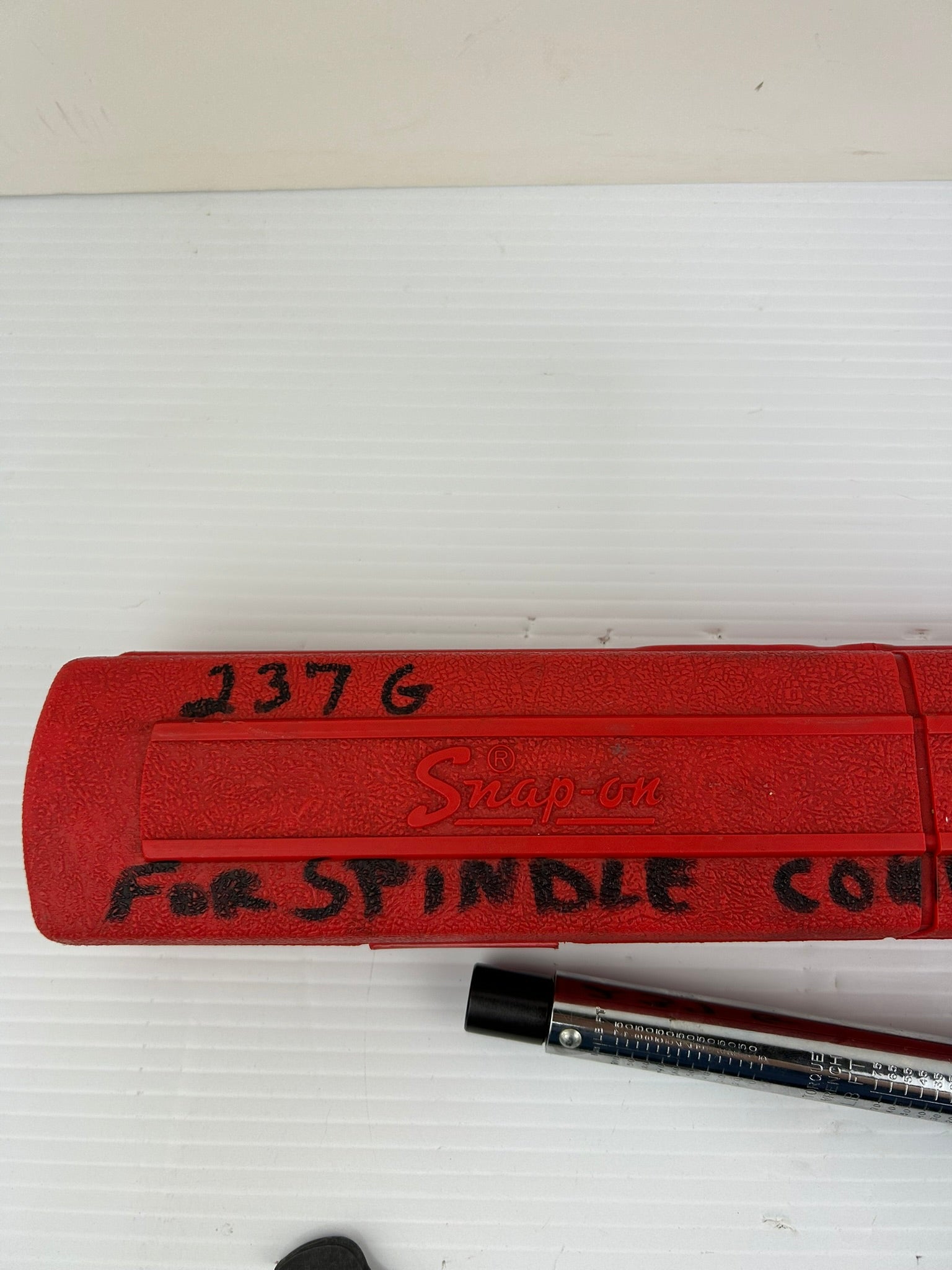 Snap-on QJIJ275 Interchangeable Head Torque Wrench w/ 2 Open End Heads & Case