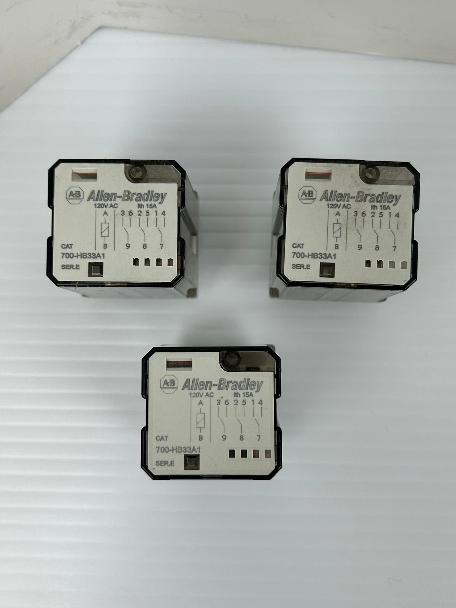 Allen-Bradley 700-HB33A1 Relay Series E - Lot of 3